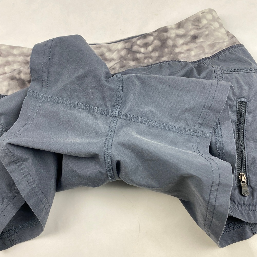 Lululemon Shorts Women's Size 4 - All Sport Running Gray - Picture 7 of 14